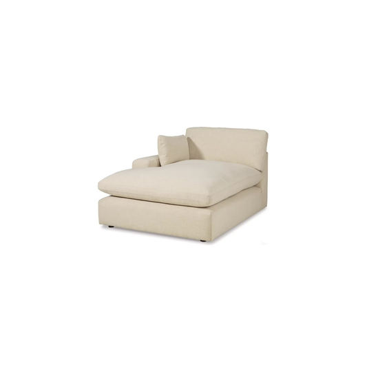 Elyza Modular Left Arm Facing Chaise in Linen