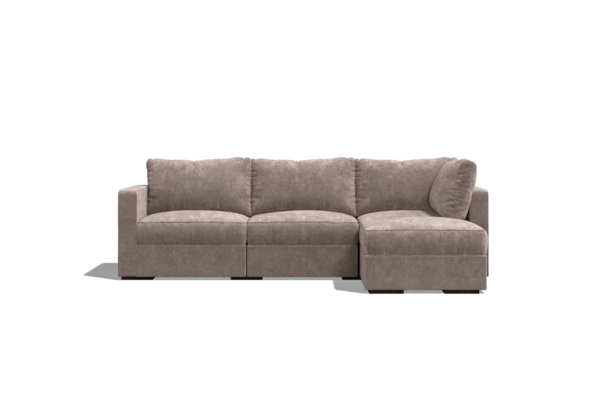 Lovesac Open-Box Modular Sectional Sofa 3 Seats 1 storage ottoman