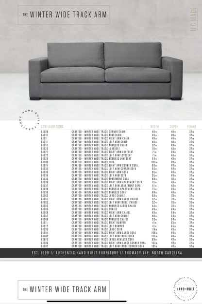 Younger Furniture Winter 2-Piece Sectional Sofa W/ Large Right Facing Chaise
