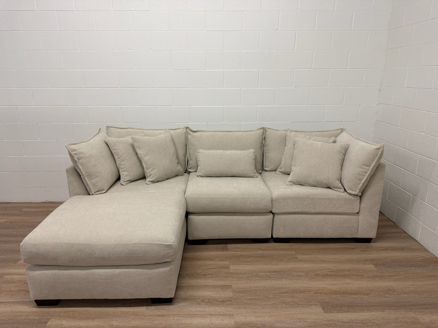 The Dawson 2-Piece Sectional Sofa with Chaise Lounge