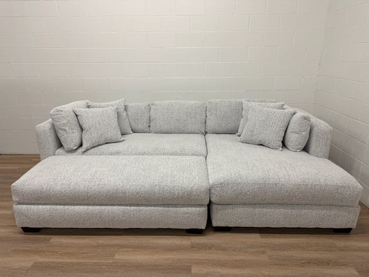 The Aspen Lounge 2-Piece Sectional Sofa