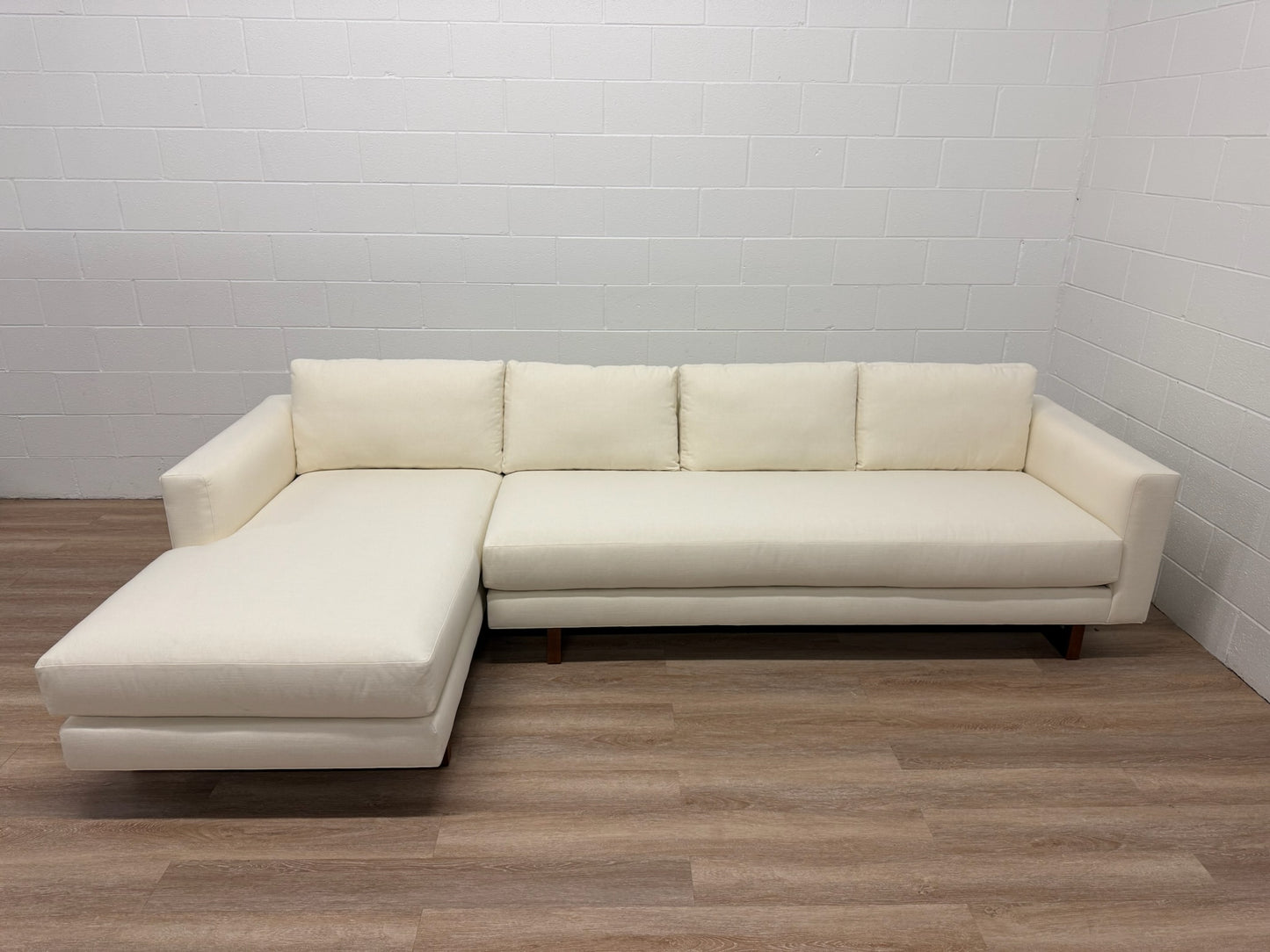 Younger Furniture Beam 2-Piece Sectional Sofa W/Left Arm Chaise