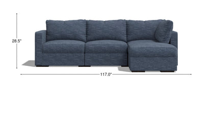 Lovesac Open-Box Modular Sectional Sofa 3 Seats 1 storage ottoman