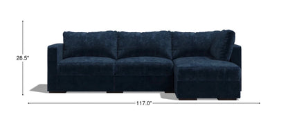 Lovesac Open-Box Modular Sectional Sofa 3 Seats 1 storage ottoman