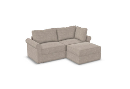 Lovesac Open-Box Modular Sectional Sofa 2 Seats 1 storage ottoman