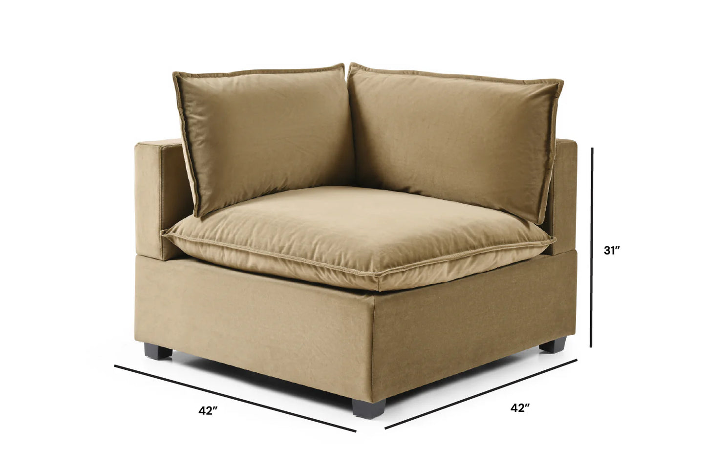 Bellamia Collections Luna Modular Sectional Sofa