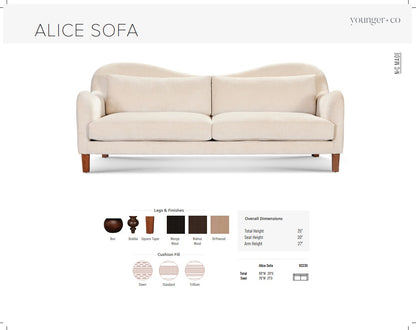 Younger Furniture Alice Sofa Collection