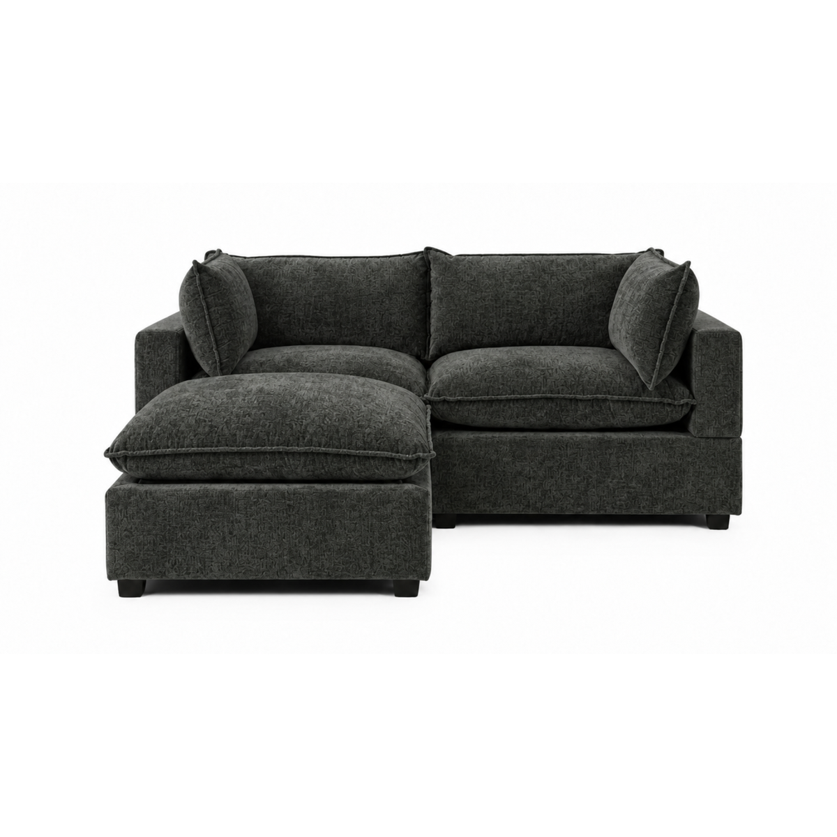 Bellamia Collections Luna Modular 86" Sofa + Ottoman