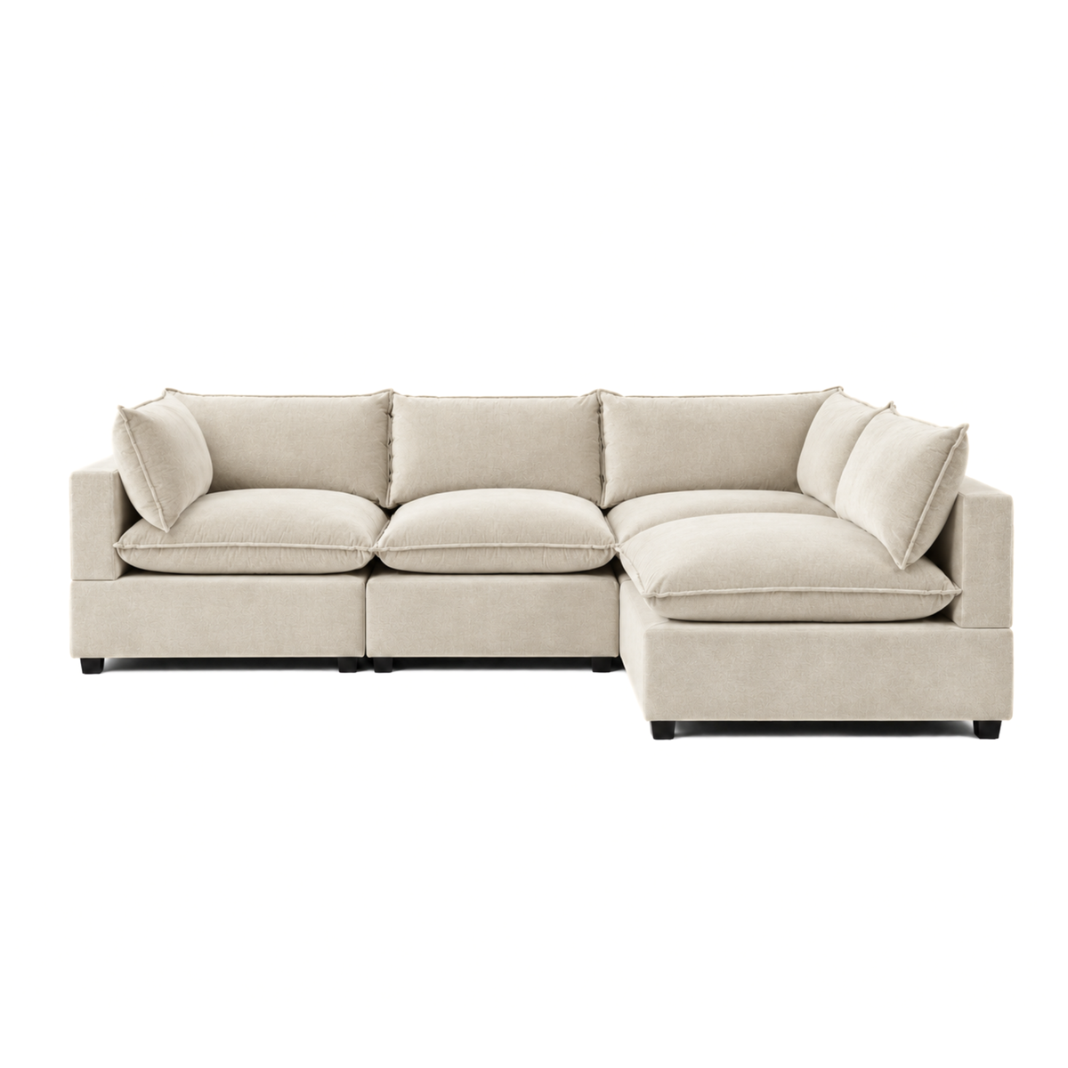 Bellamia Collections Luna L-Shape Sectional