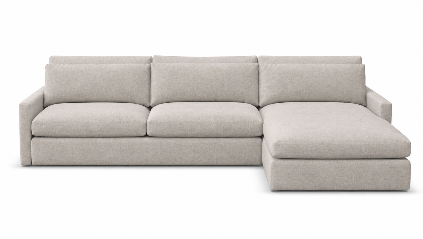 Younger Furniture Big Easy Extra Deep & Kidney Pillow Sectional Collection