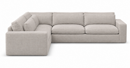 Younger Furniture Big Easy Extra Deep & Wide Arm & Kidney Pillow Sectional Collection