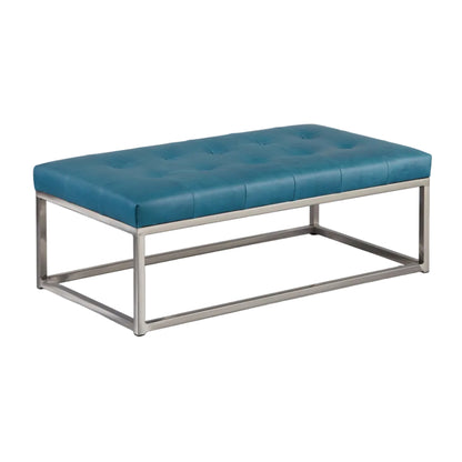 Younger Furniture Box Metal Rectangle Ottoman