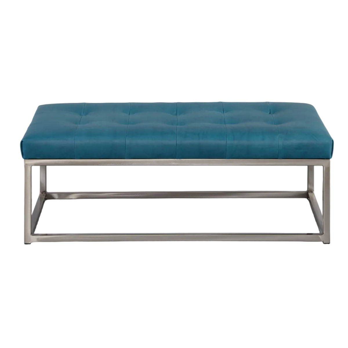 Younger Furniture Box Metal Rectangle Ottoman