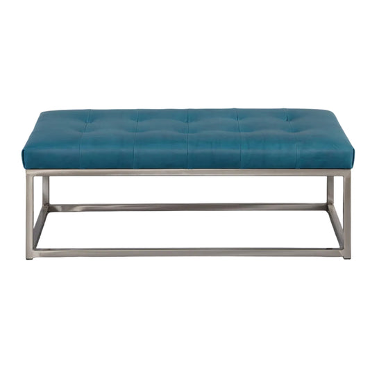 Younger Furniture Box Metal Rectangle Ottoman
