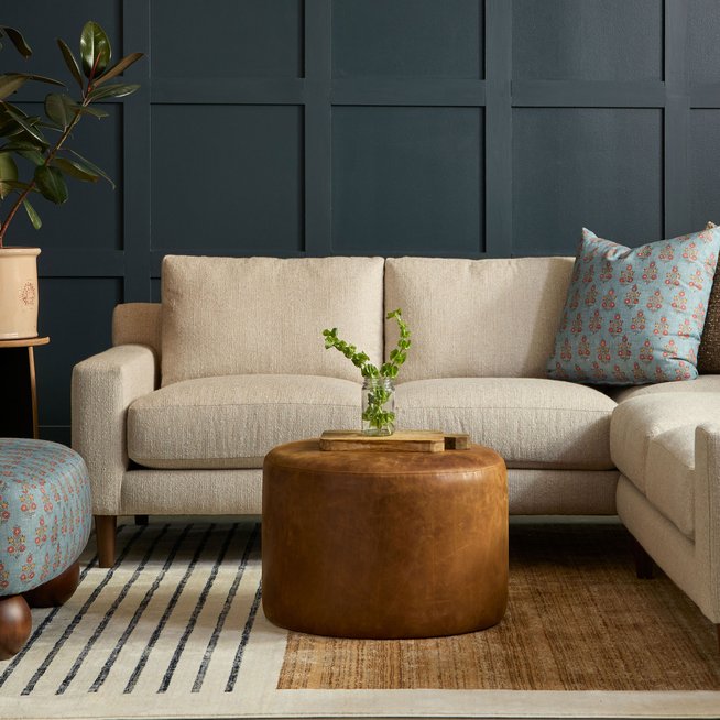 Younger Furniture Tad Ottoman