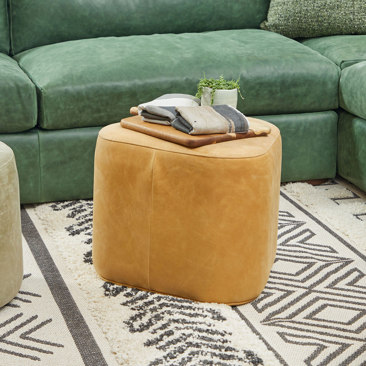 Younger Furniture Angle Ottoman