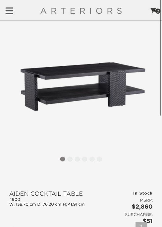 Arterior’s Home Aiden Cocktail Table