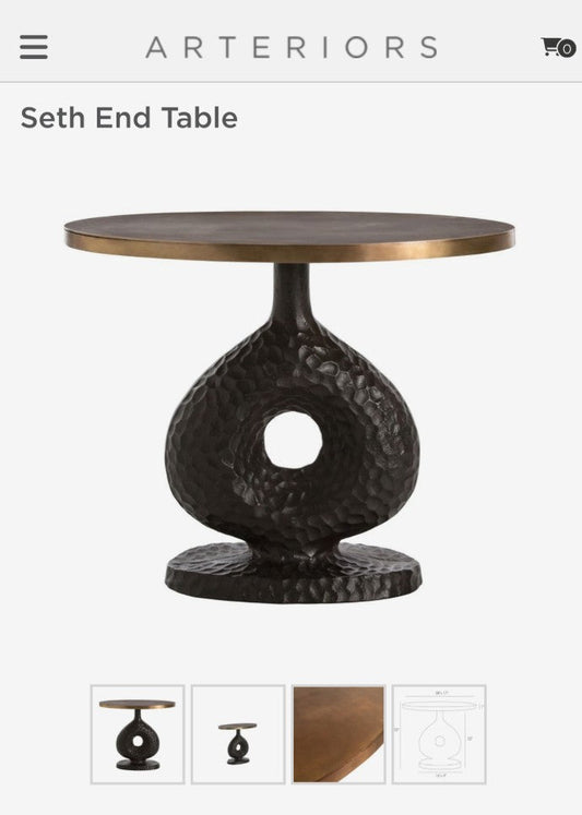 Pair of Arterior’s Home Seth End Tables
