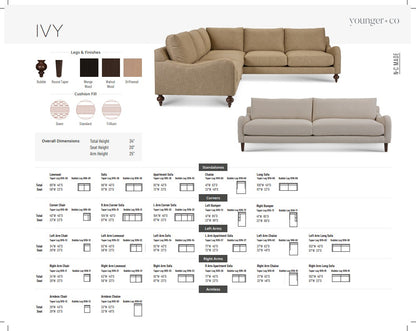 Younger Furniture Ivy Sofa Collection