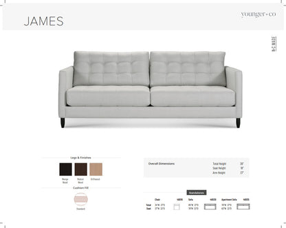 Younger Furniture James Sofa Collection