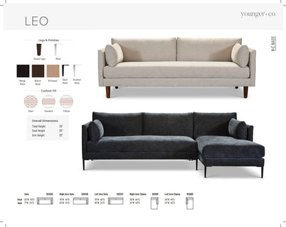 Younger Furniture Leo Sectional Collection