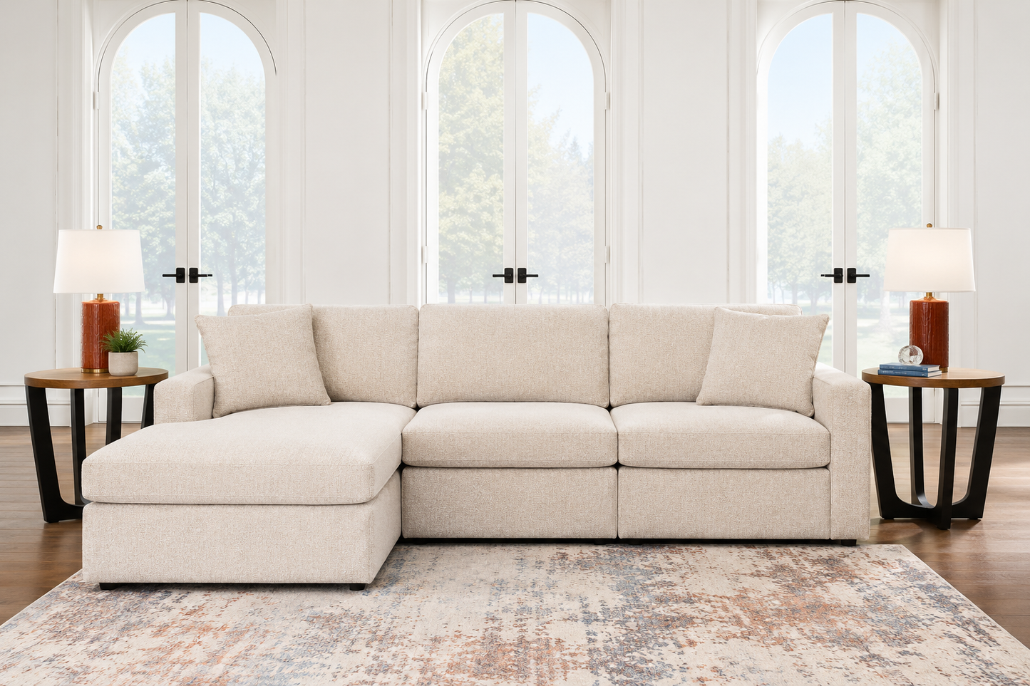Modmax Modular Left Chaise Sectional