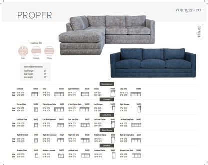 Younger Furniture Proper Sofa Collection