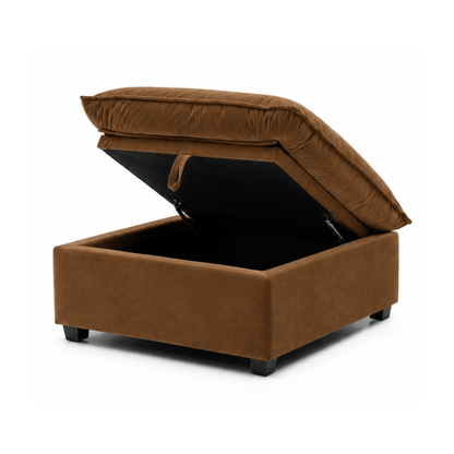 Bellamia Collections Luna Storage Ottoman