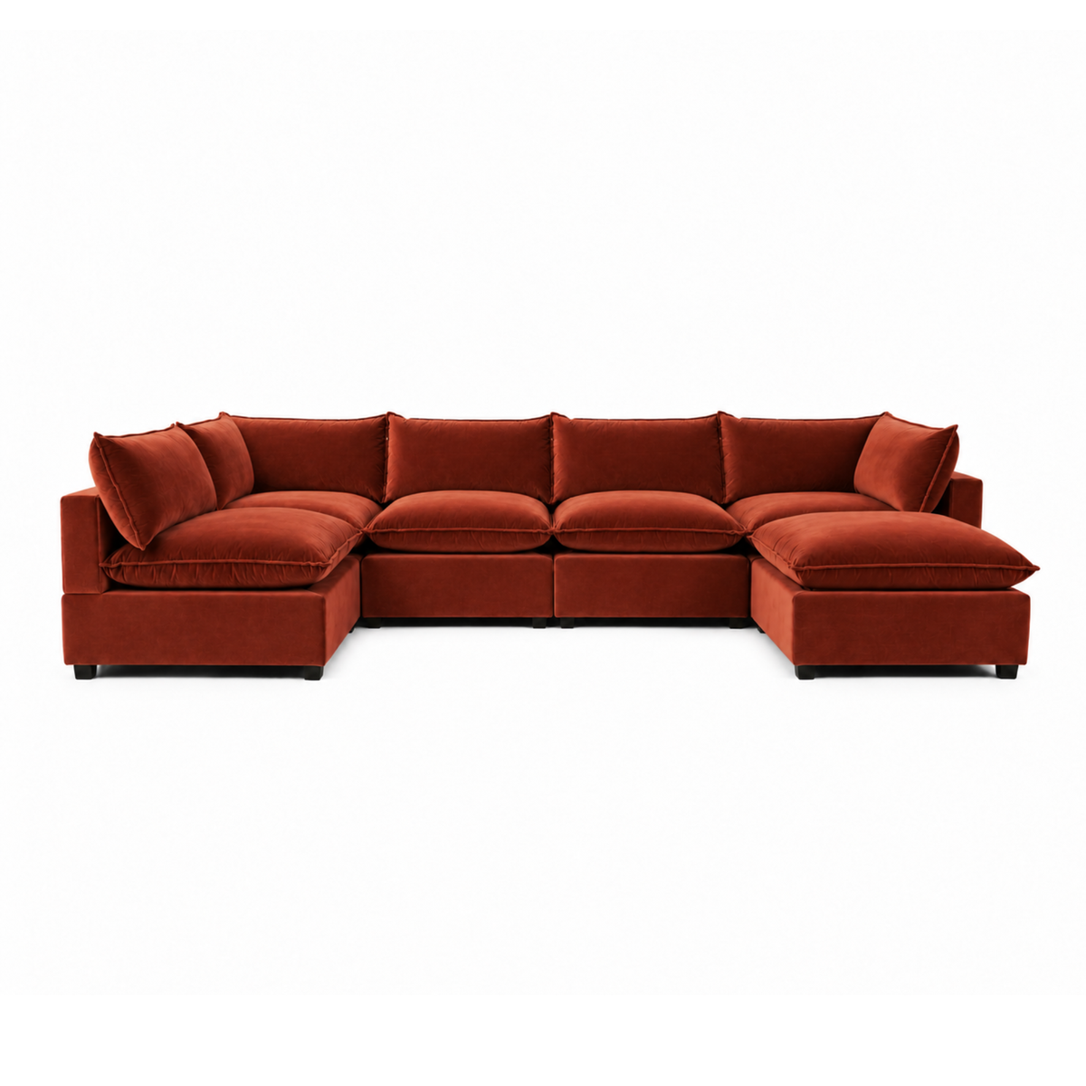 Bellamia Collections Luna Modular U-Shape Sectional