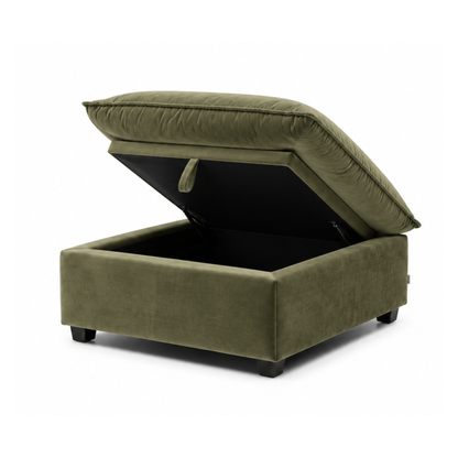 Bellamia Collections Luna Storage Ottoman