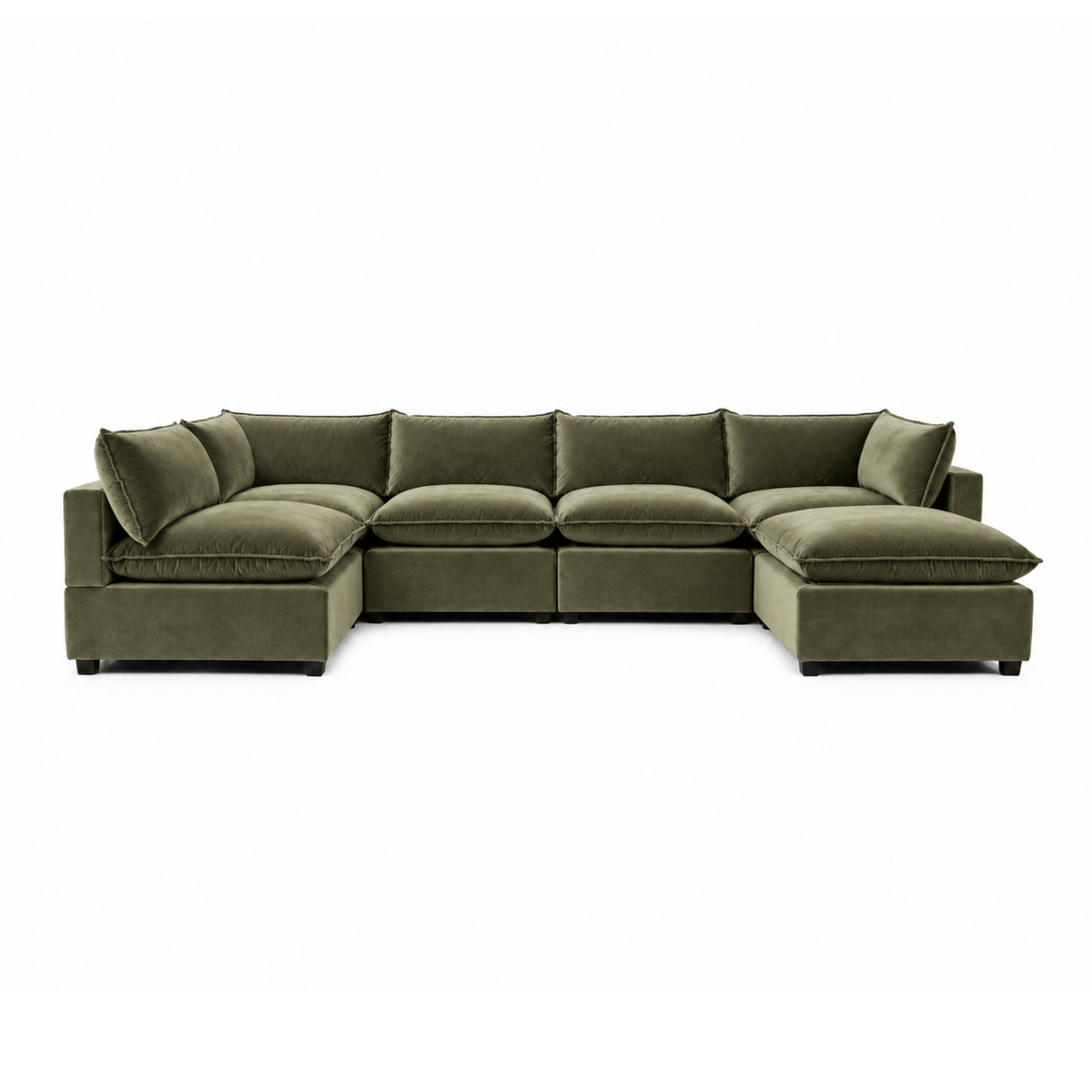 Bellamia Collections Luna Modular U-Shape Sectional