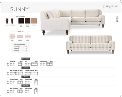 Younger Furniture Sunny Sofa Collection