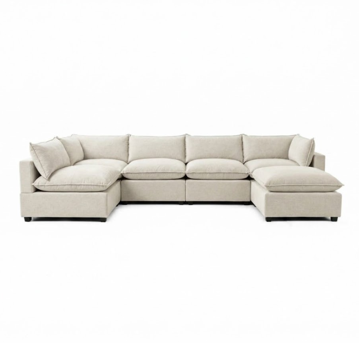 Bellamia Collections Luna Modular U-Shape Sectional